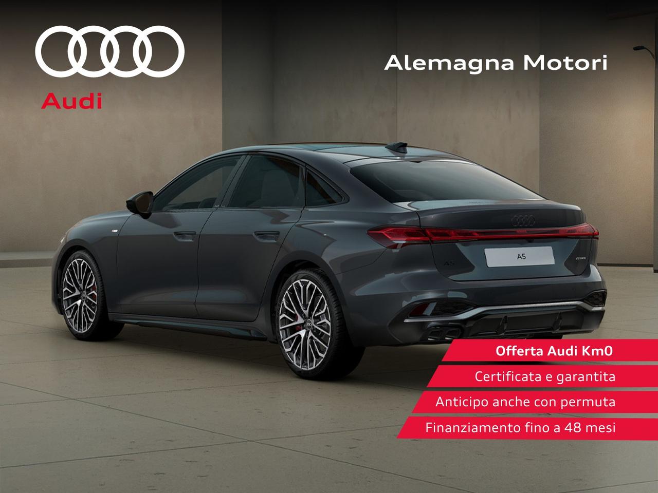 Audi A5 berlina 2.0 tdi mhev+ s line edition quattro 204cv s-tronic