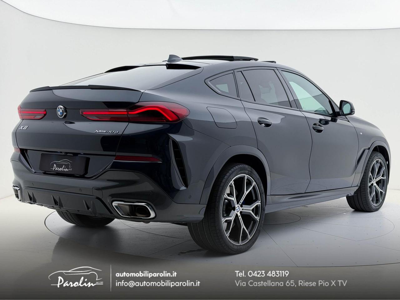 BMW X6 xDrive40d mhev 48V Msport Tetto-360°-21''