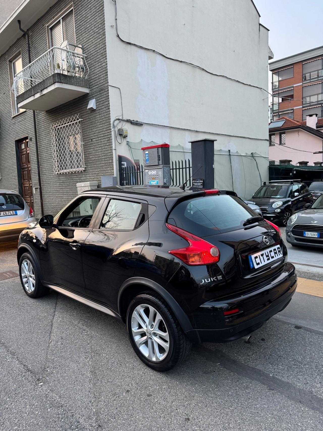 Nissan Juke 1.6 117 cv GPL di casa
