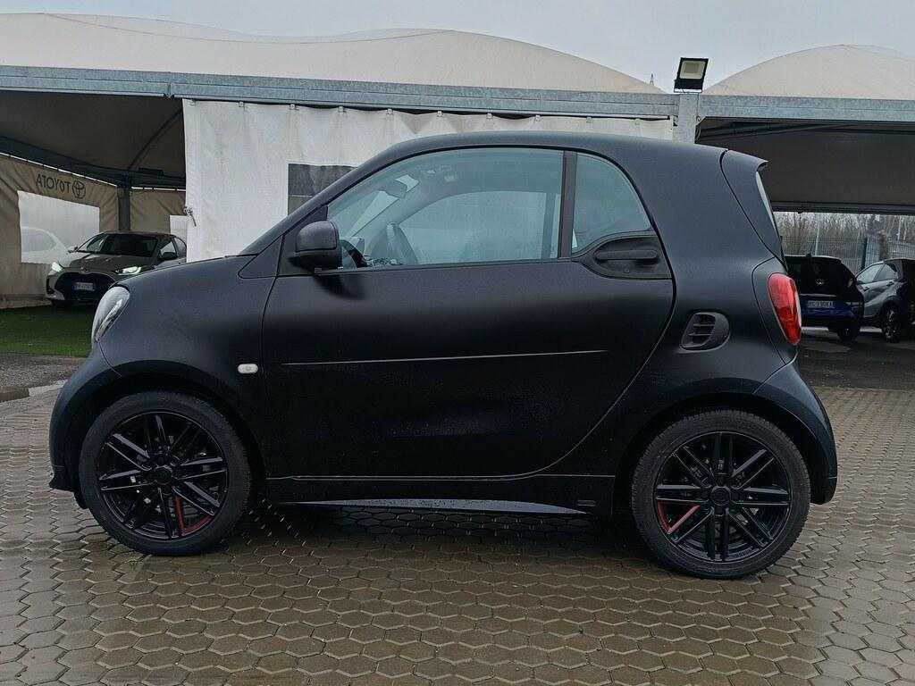 Smart fortwo coupe 0.9 Turbo Parisblue Brabus Style twinamic