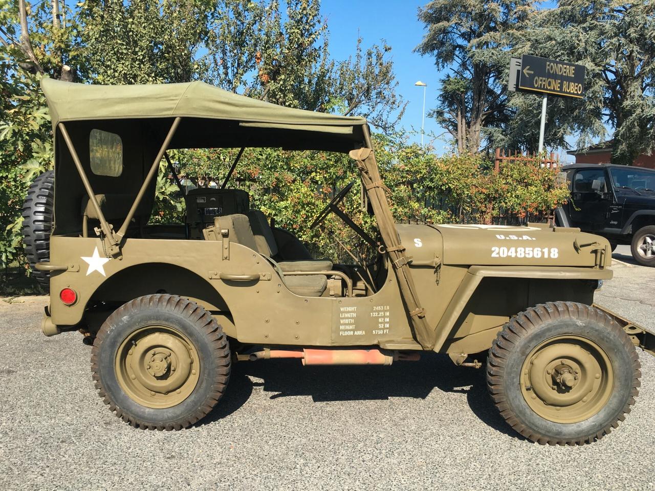 Jeep Willys mb ford GPW USA NAVY SAHARA