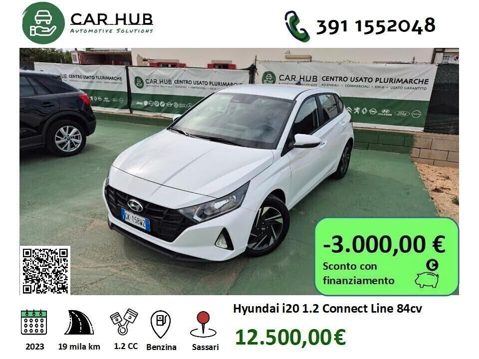 Hyundai i20 1.2 MPI MT Connectline Estensione garanzia fino a 7 Anni
