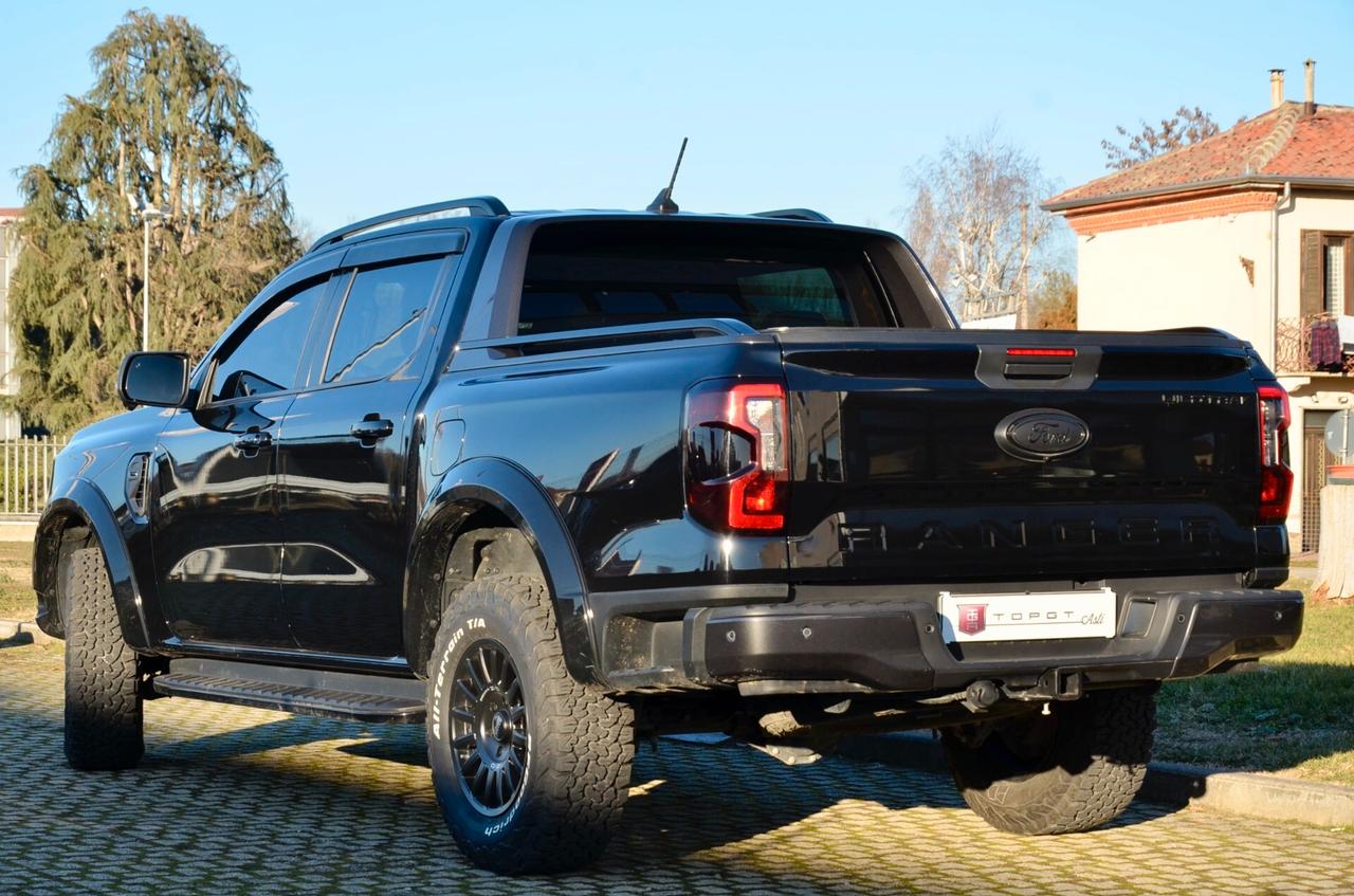 FORD RANGER 3.0 TDI DOPPIA CABINA WILDTRAK AWD 240 AUTO, PREZZO PIÙ IVA,ECCELLENTI CONDIZIONI, UFF ITALIANA, SERVICE FORD, EURO 6E, HI-FI B&O, RETRO 360°, GANCIO TRAINO, PERMUTE