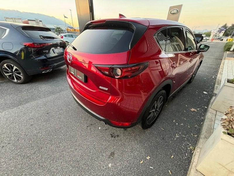 Mazda CX-5 2.2L Skyactiv-D 175CV 4WD Exclusive + CRUISE PACK + LEATHER PACK WHITE SOUL RED CRYSTAL