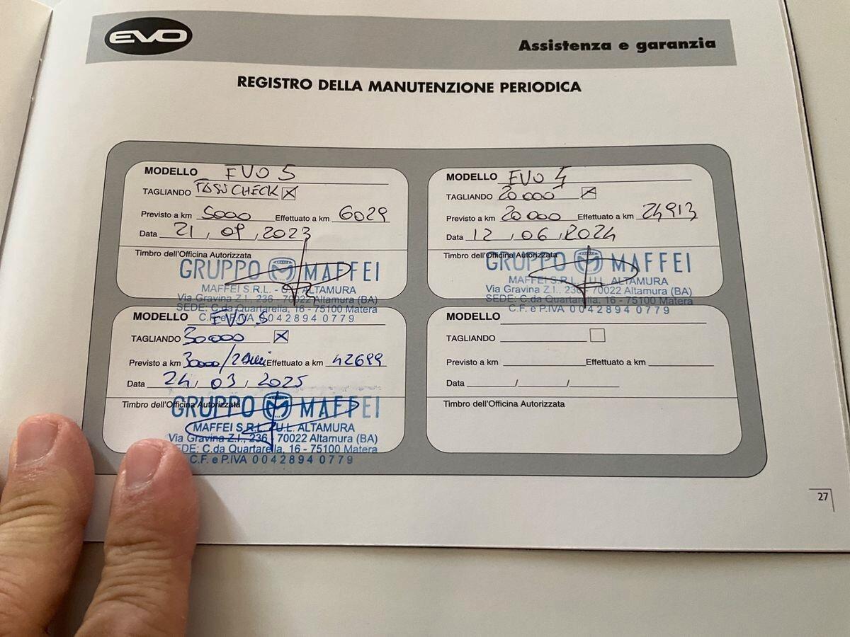 Evo 5 1.5 Turbo Bi-fuel GPL