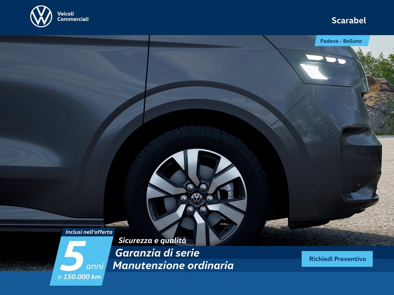 Volkswagen T7 Caravelle t7 2.0 tdi 170cv life l1 auto