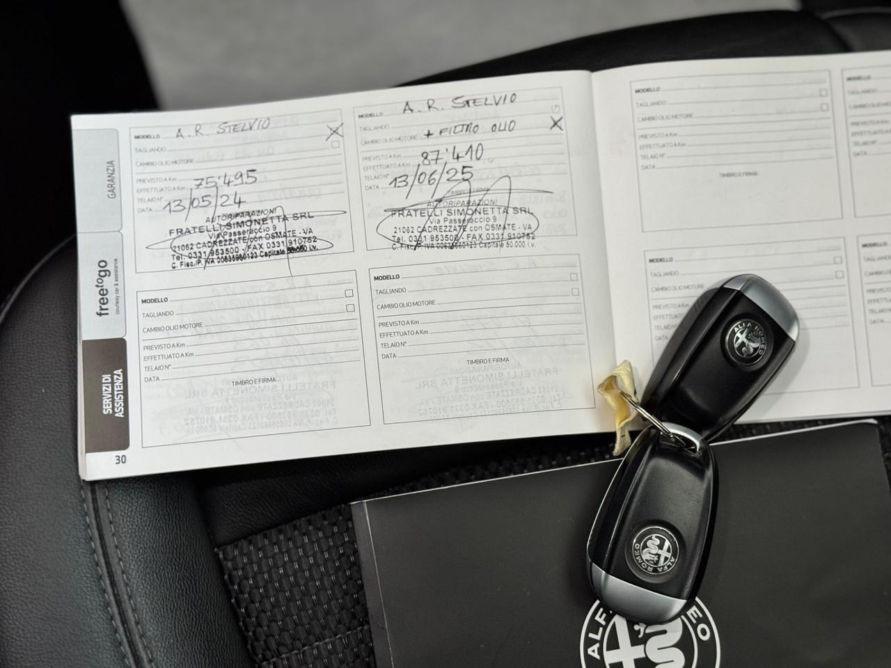 Alfa Romeo Stelvio 2.2 Turbodiesel 180 CV AT8 RWD Executive