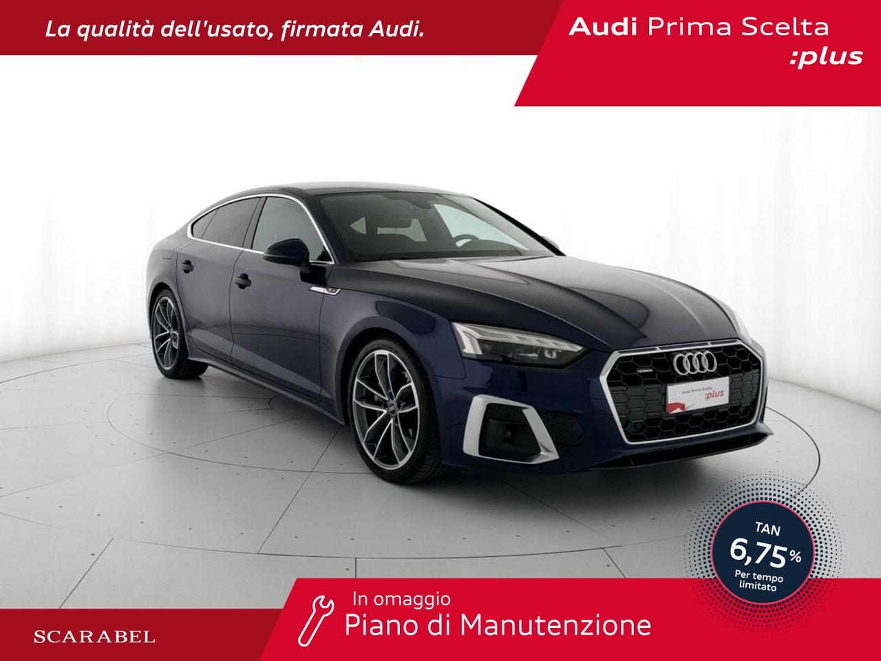 Audi A5 sportback 40 2.0 tdi mhev s line edition quattro 204cv s-tronic