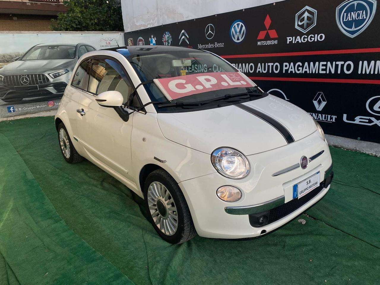 Fiat 500 2010 1.2 GPL LOUNGE FULL OPTIONAL LEGGI TUTTO