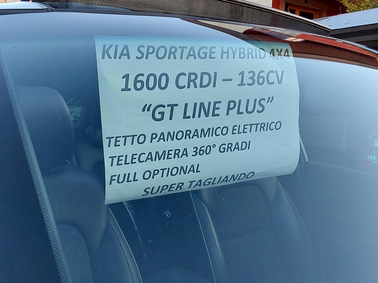 Kia Sportage 1.6 CRDI 136 CV DCT7 2WD Mild Hybrid GT Line Plus