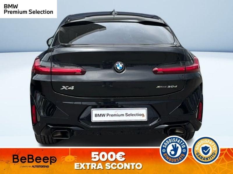 BMW X4 XDRIVE30D MHEV 48V MSPORT 286CV AUTO