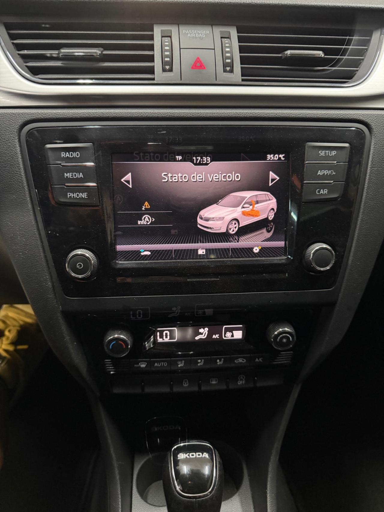 Skoda Rapid 1.4 TDI 90 CV DSG Executive