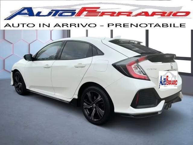 Honda Civic SPORT PLUS NAVY RETROCAMERA TETTO APRIBILE CRUISE ADATTIVO VETRI SCURI IN ARRIVO OPZIONABILE