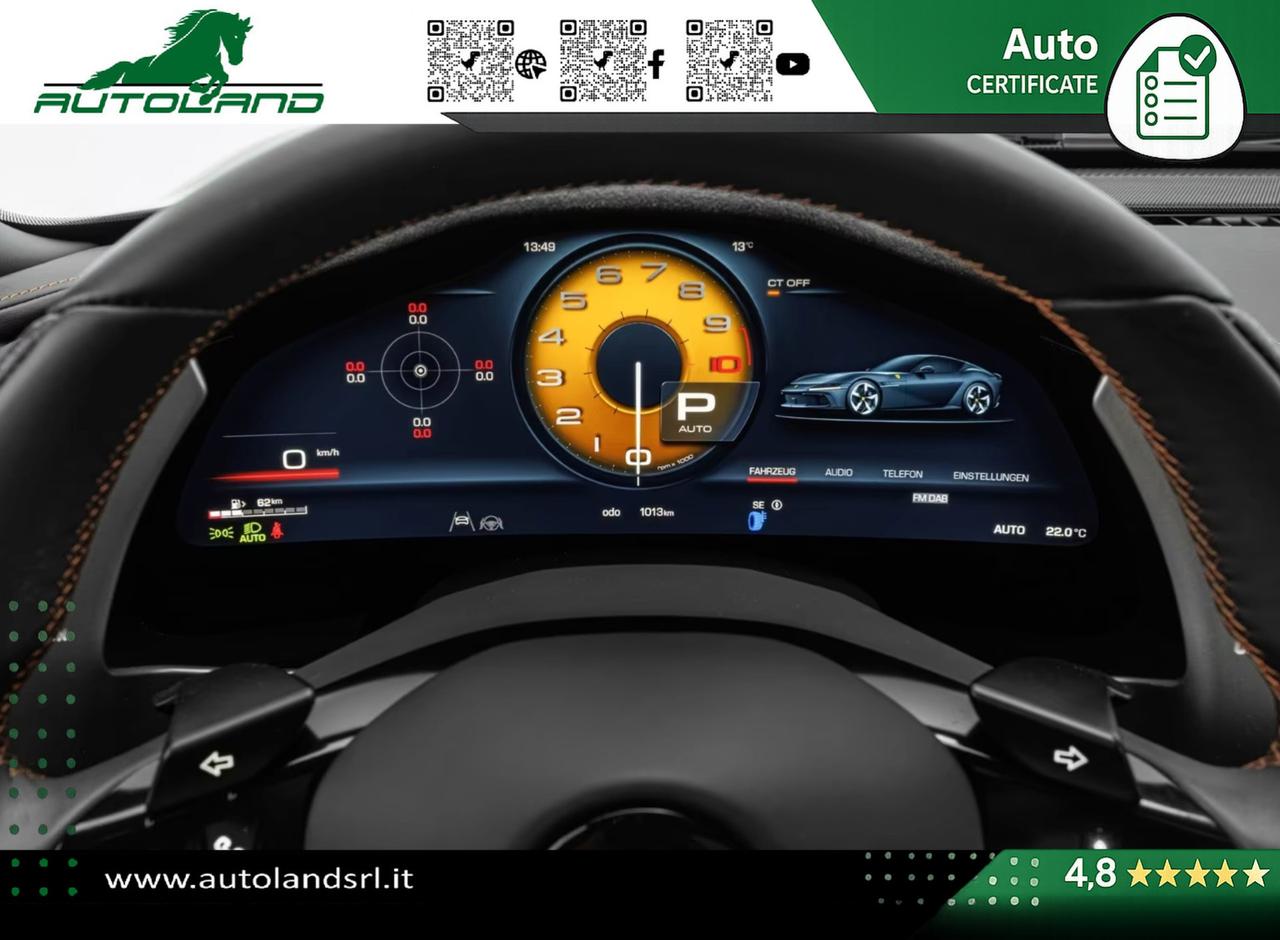 Ferrari 12Cilindri 6.5 V12 dct*Poss Leasing*Consegna 30giorni