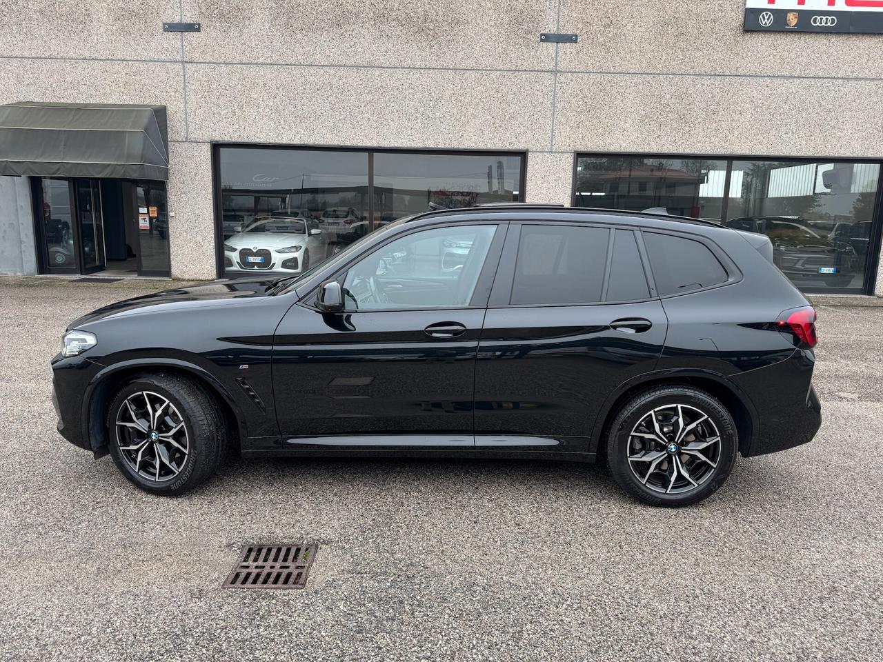 BMW X3 xdrive20d mhev 48V Msport TETTO PELLE FULL