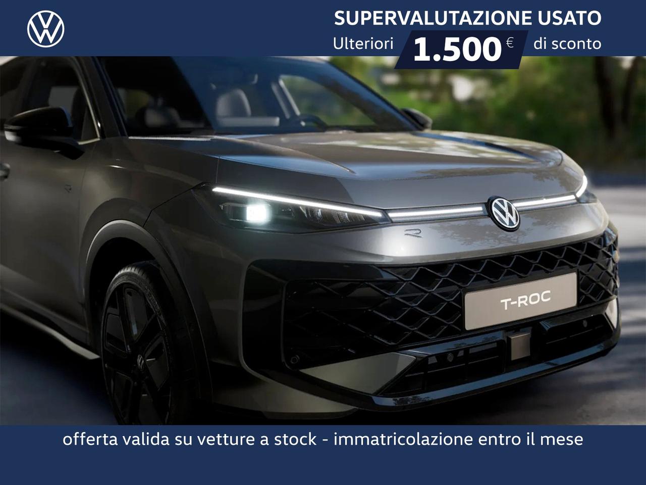 Volkswagen T-Roc 1.5 etsi r-line 150cv dsg