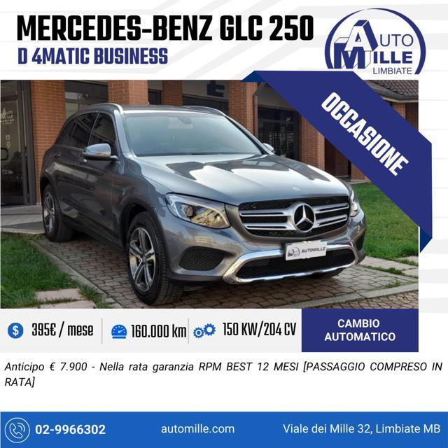 MERCEDES-BENZ GLC 250 d 4Matic Business