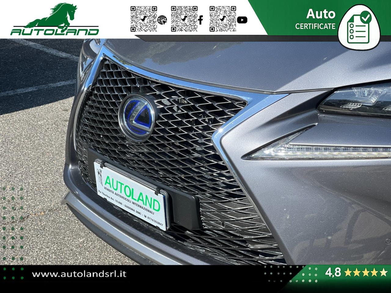 Lexus NX 300h 2.5 F-Sport 4wd