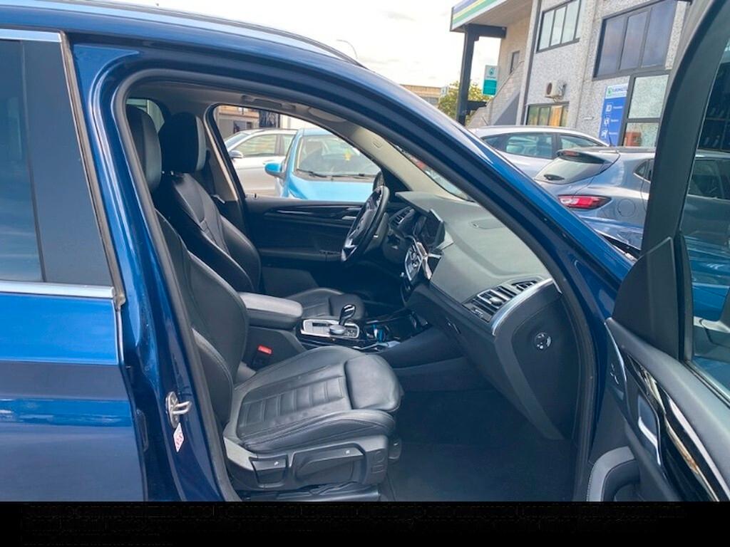 BMW X3 20D 190CV STEPTRONIC 48V X-DRIVE BUSINESS ADVANTAGE ( FARI LED - PELLE - CRUISE - CLIMA TRIZONA - NAVI - MIRROR - PARK ASSISTANT - TELECAMERA POST. )