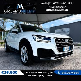 Audi Q2 1.6 TDI*NAVI*LED*PELLETOTALE*SEDILIRISCALDABILI