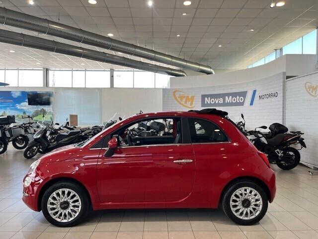 Fiat 500C 1.0 hybrid (Red) 70cv *CABRIO*13.000 KM*