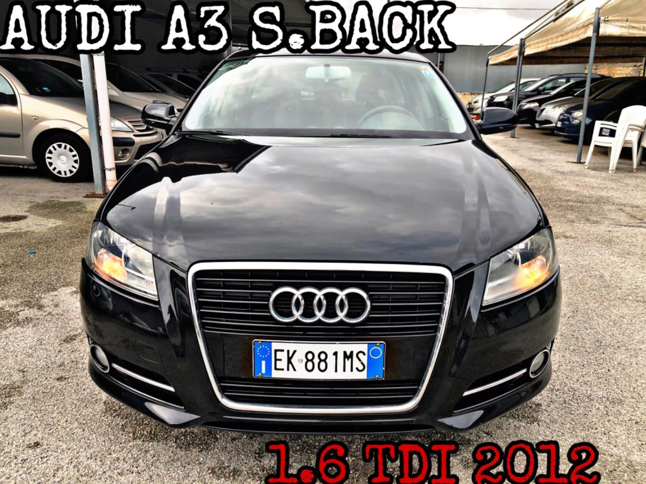 Audi A3 1.6 TDI 90CV S.BACK 2012