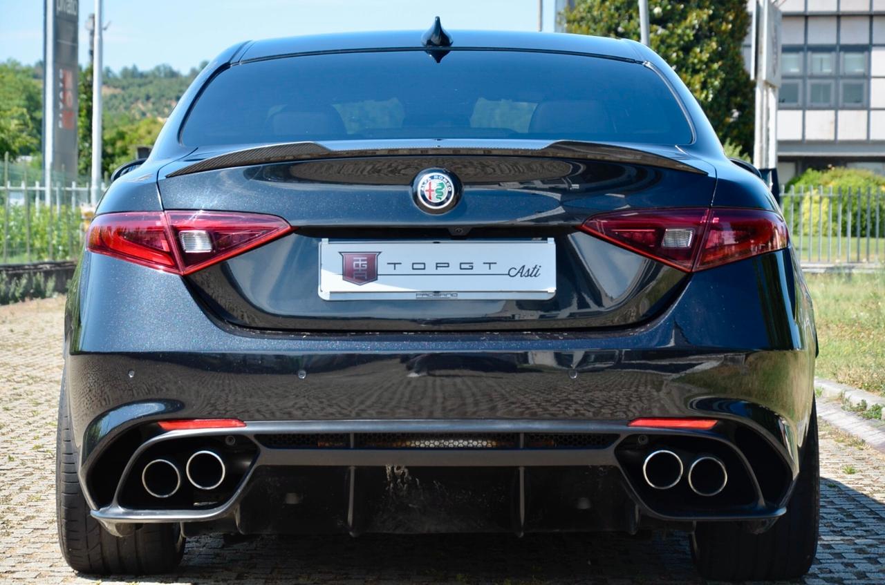 ALFA ROMEO GIULIA 2.9 T V6 QUADRIFOGLIO 510cv AUTO, SERVICE FCA, EURO 6B, HI-FI HARMAN/KARDON, NAVI, RETROCAMERA, XENO, PERMUTE