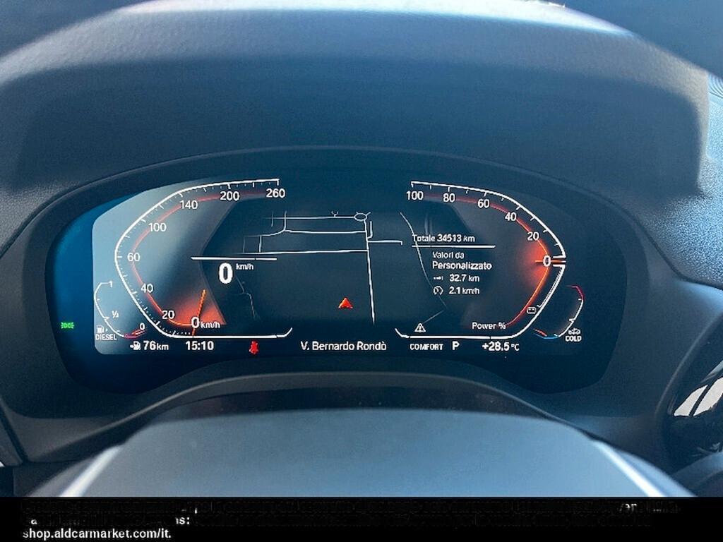 BMW X3 20D 190CV STEPTRONIC 48V S-DRIVE BUSINESS ADVANTAGE ( FARI LED - BMW DIGITAL COCKPIT - PELLE - CLIMA TRIZONA - NAVI - MIRROR - PARK ASSISTANT - CERCHI 18 )
