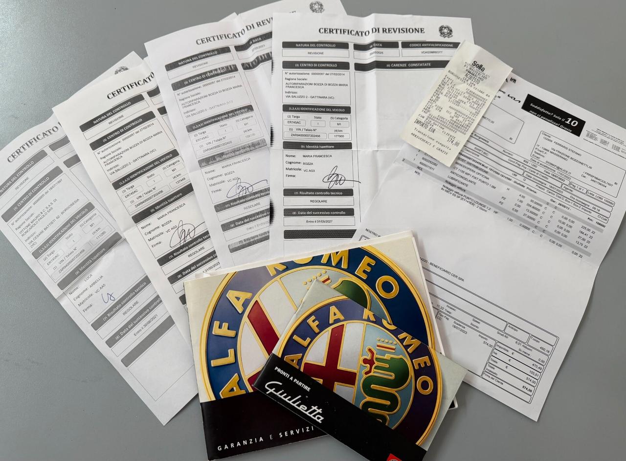 Alfa Romeo Giulietta/1.6 105CV/ALLESTIMENTO VELOCE