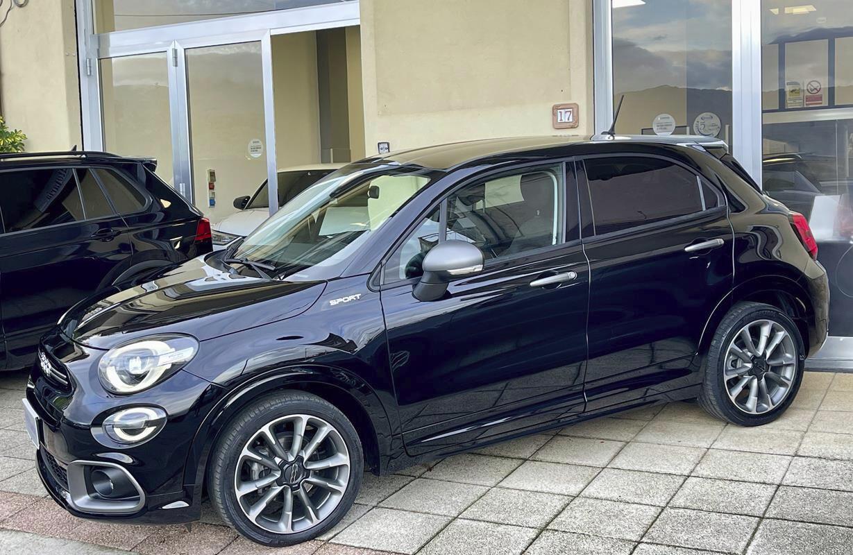 Fiat 500X 1.6 Mjt 130 CV Sport Restyling "Fari Full LED, Gruppi ottici poster Bracciolo, cerchi 18"
