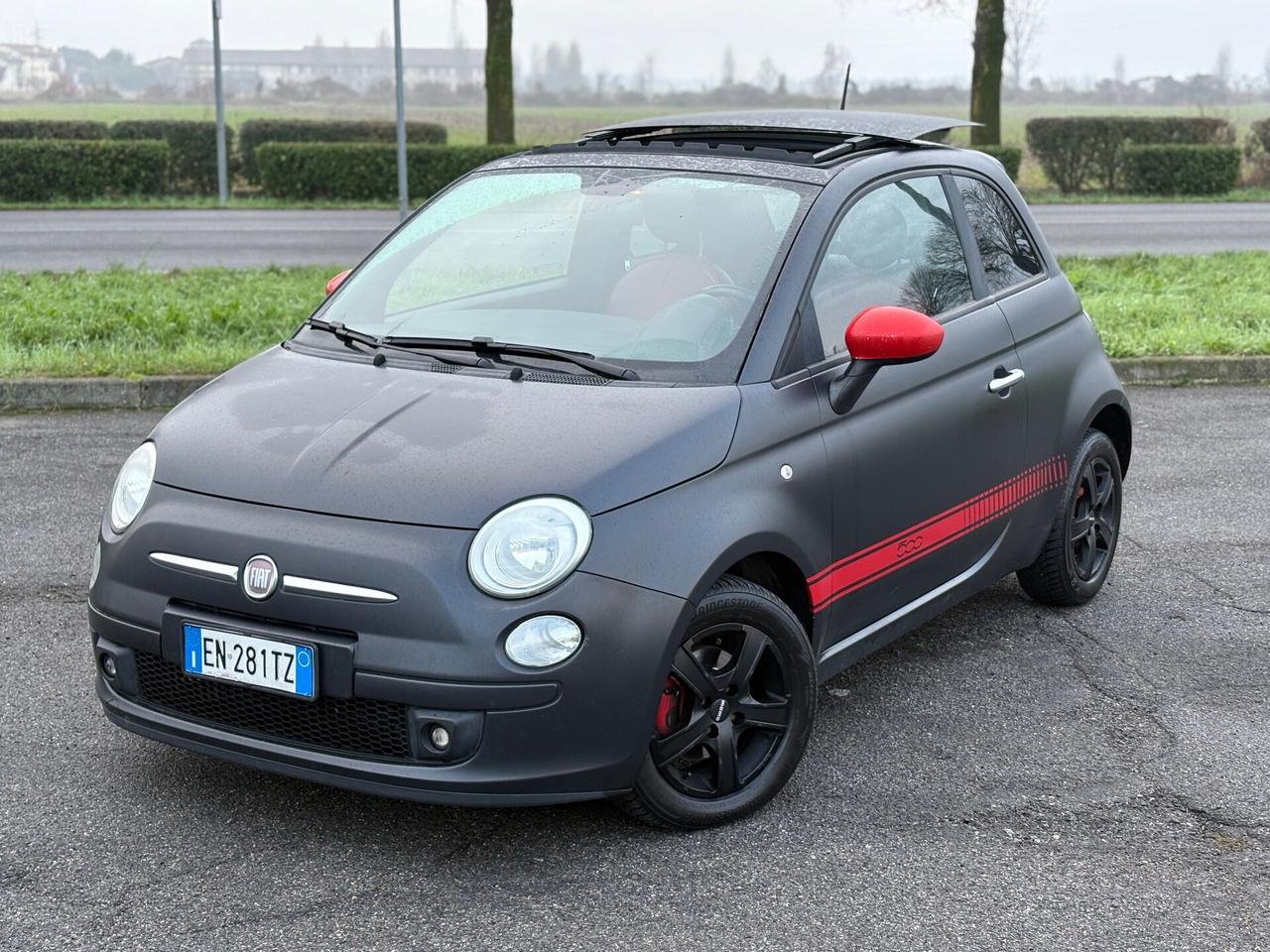 Fiat 500 1.3 Multijet 95 CV 2012 MATT BLACK