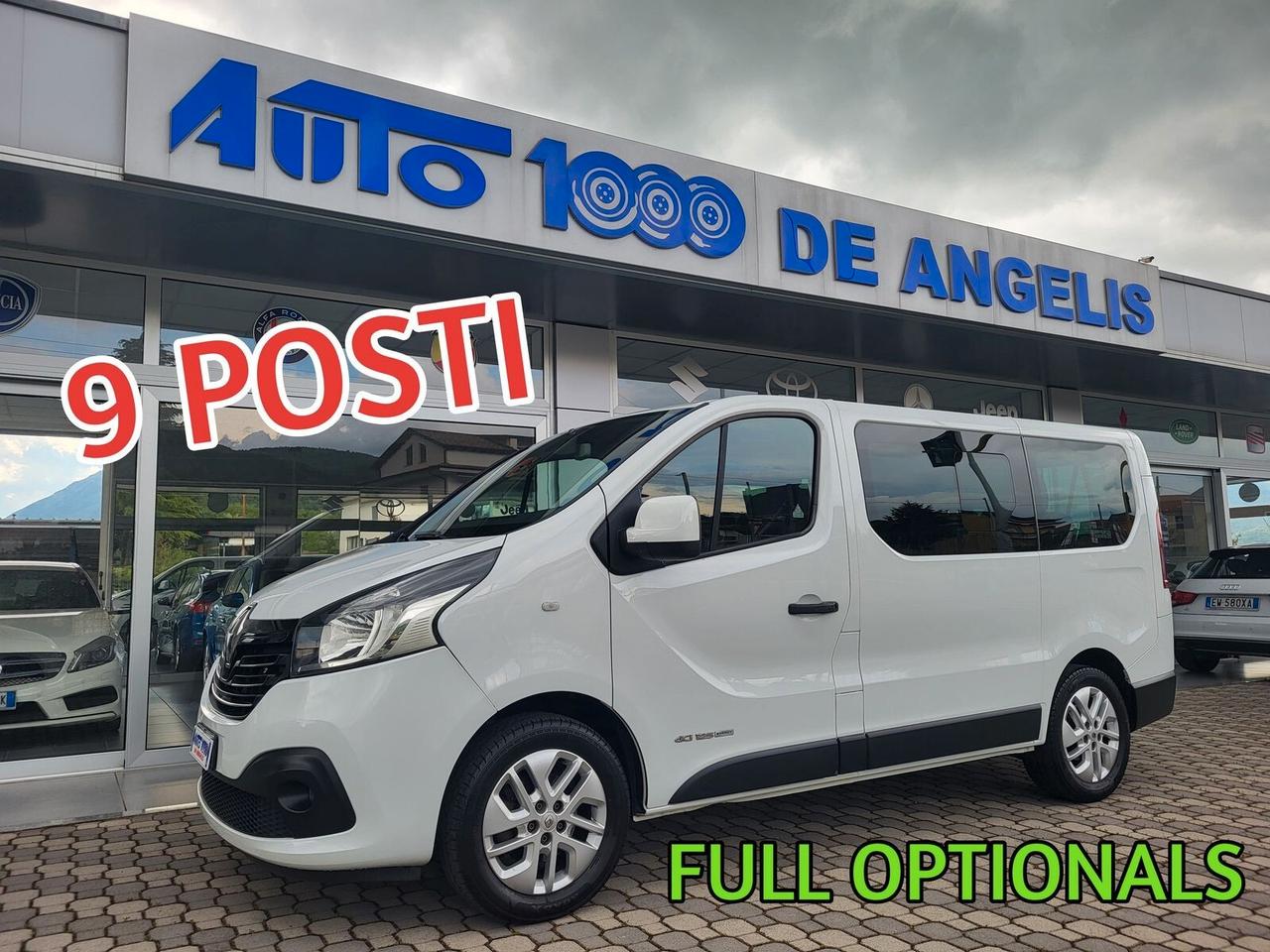 Renault Trafic 1.6 dCi 125CV 9 POSTI - ENERGY *** FULL OPTIONALS *** PERFETTO