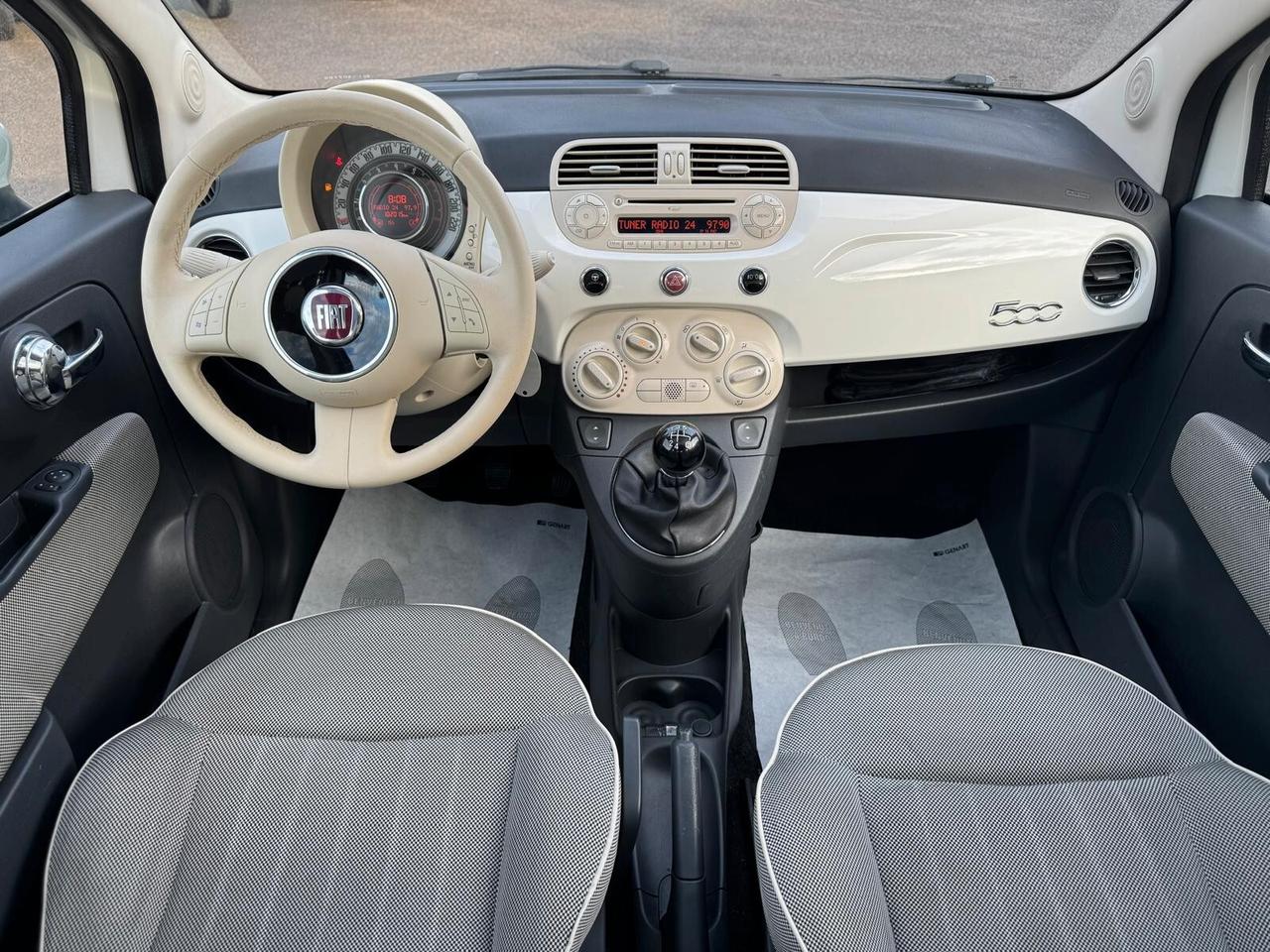 Fiat 500 1.2 BENZ LOUNGE NEOPATENTATI 2009