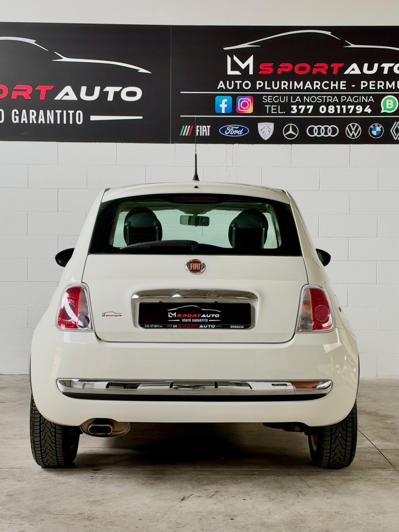 Fiat 500 1.2 Lounge ideale neopat GARANZ 12 MESI