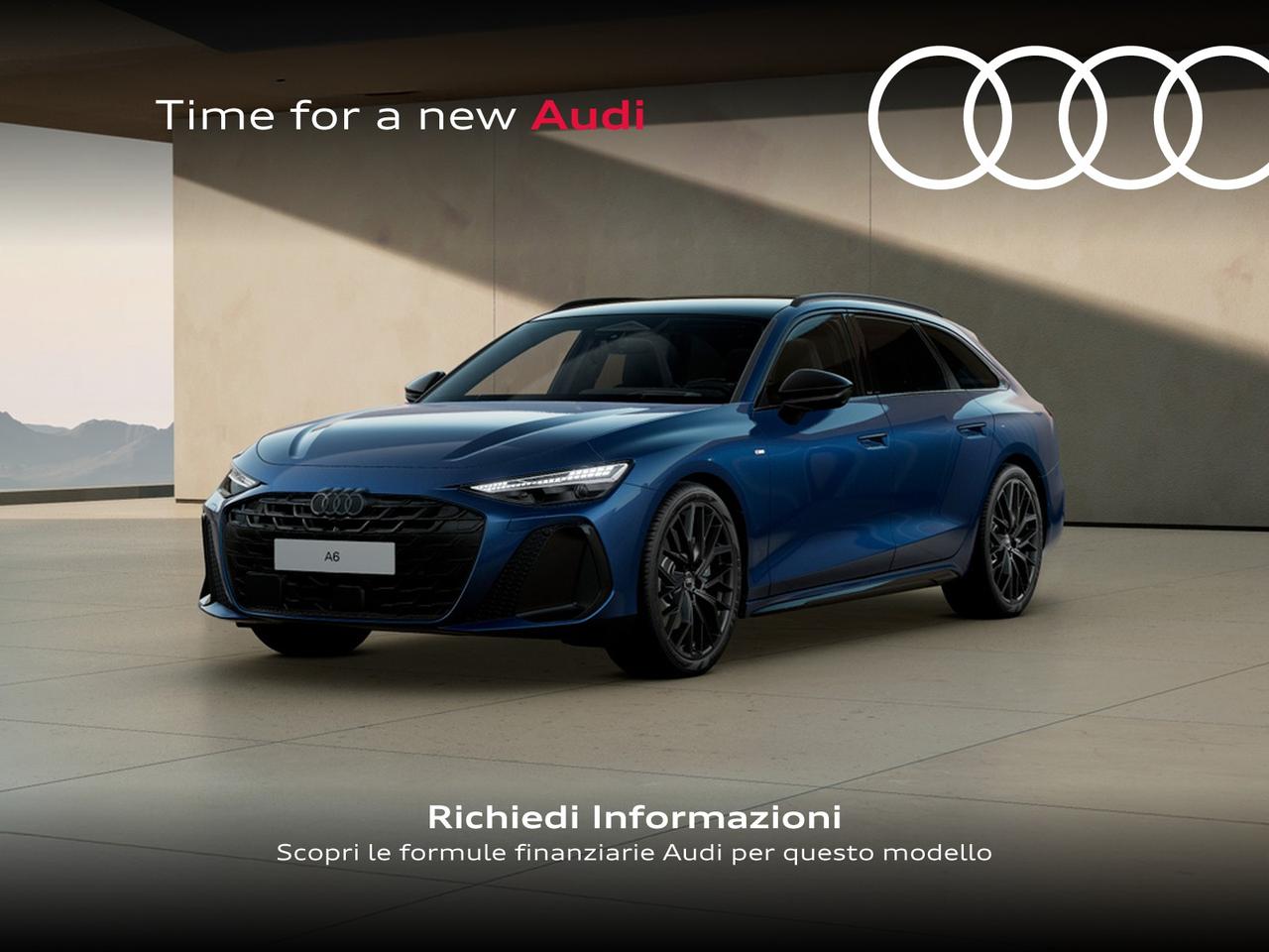 Audi A6 avant 2.0 tdi mhev + s line edition quattro 204cv s-tronic