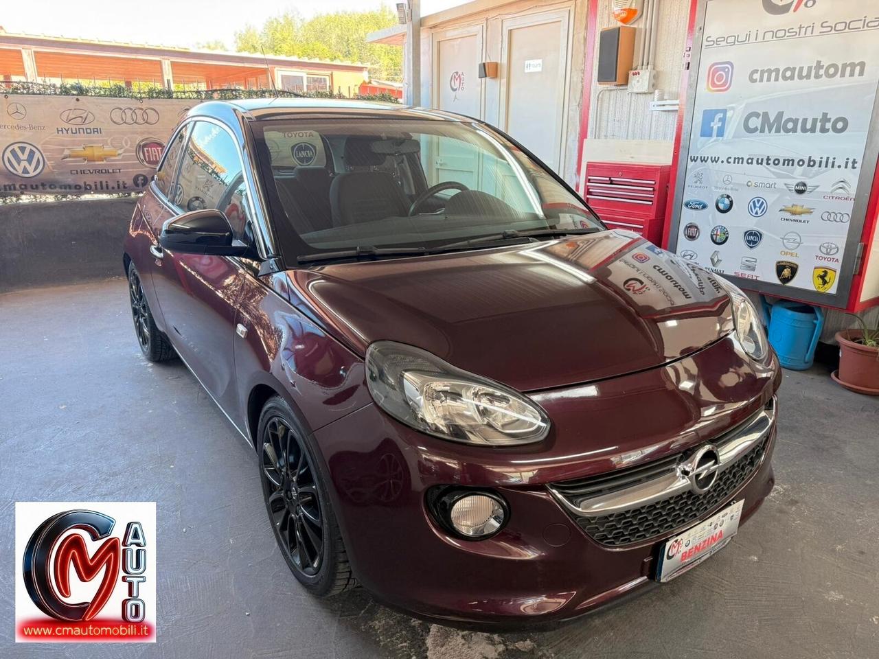 Opel Adam 1.2 70 CV Start&Stop Jam TettoPanoramico Bicolore