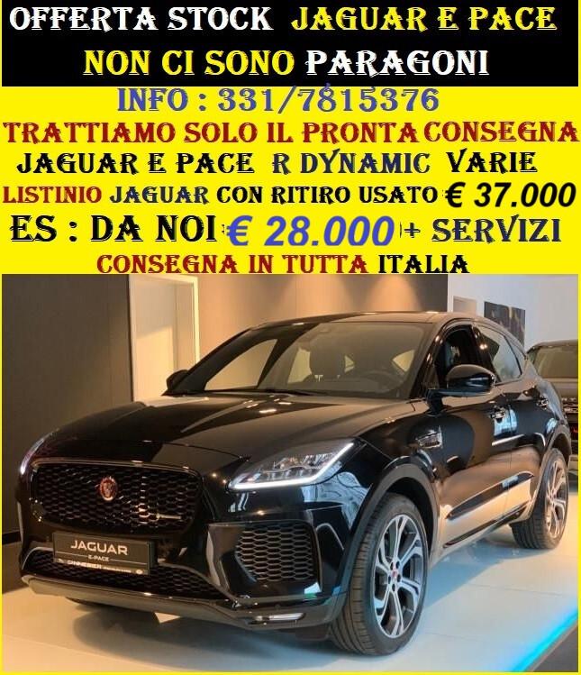 JAGUAR E PACE 2.0 D AUT R DYNAMIC SOTTOCOSTO