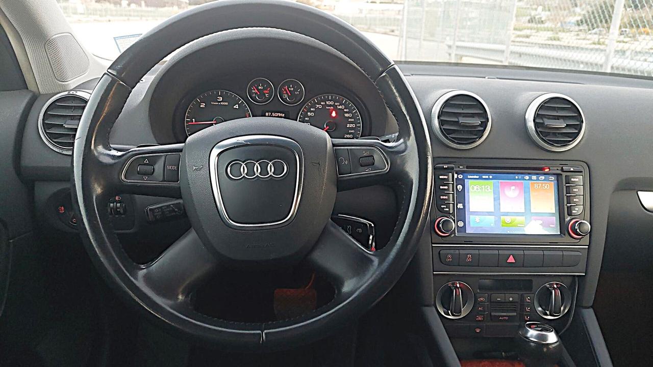 AUDI A3 SPORTBACK S.TRONIC -2.0 CAMBIO AUTOMATICO