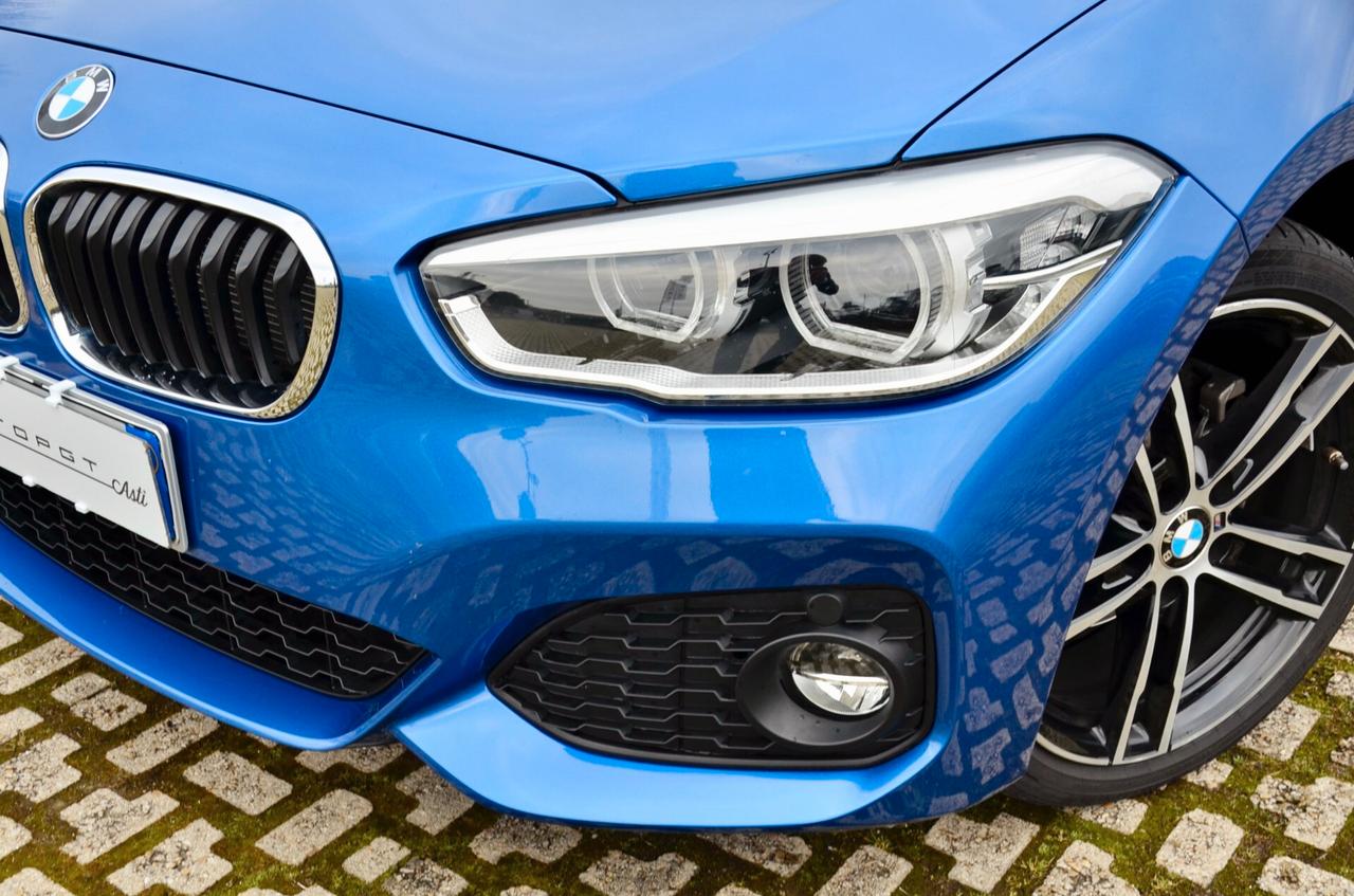 BMW 118d XDRIVE MSPORT 150cv 3p, UFF ITALIANA, SERVICE BMW, EURO 6C, FARI FULL LED, NAVI, PELLE, PERMUTE