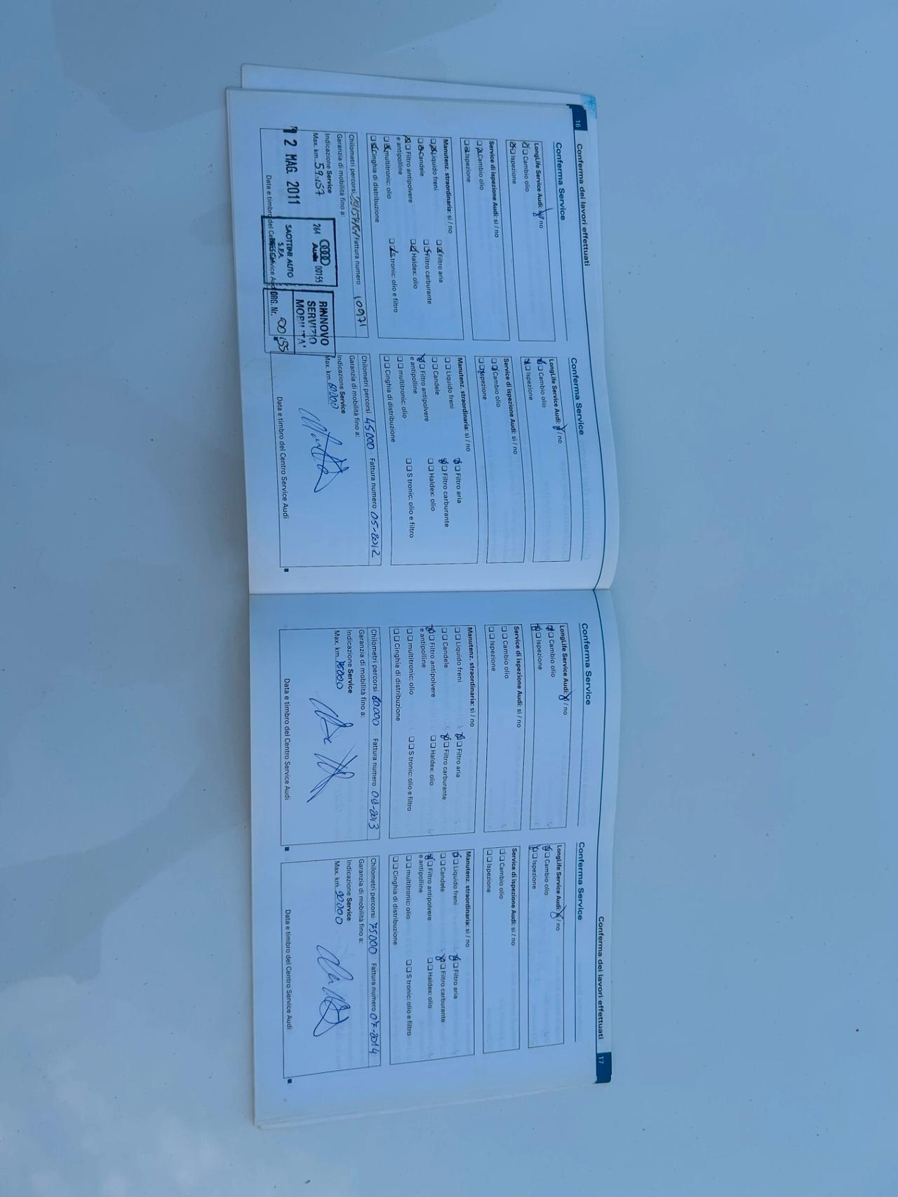 Audi A3 2.0 Tdi Sportback S-LINE ok neopatentati unico proprietario tutta tagliandata con libretto tagliandi