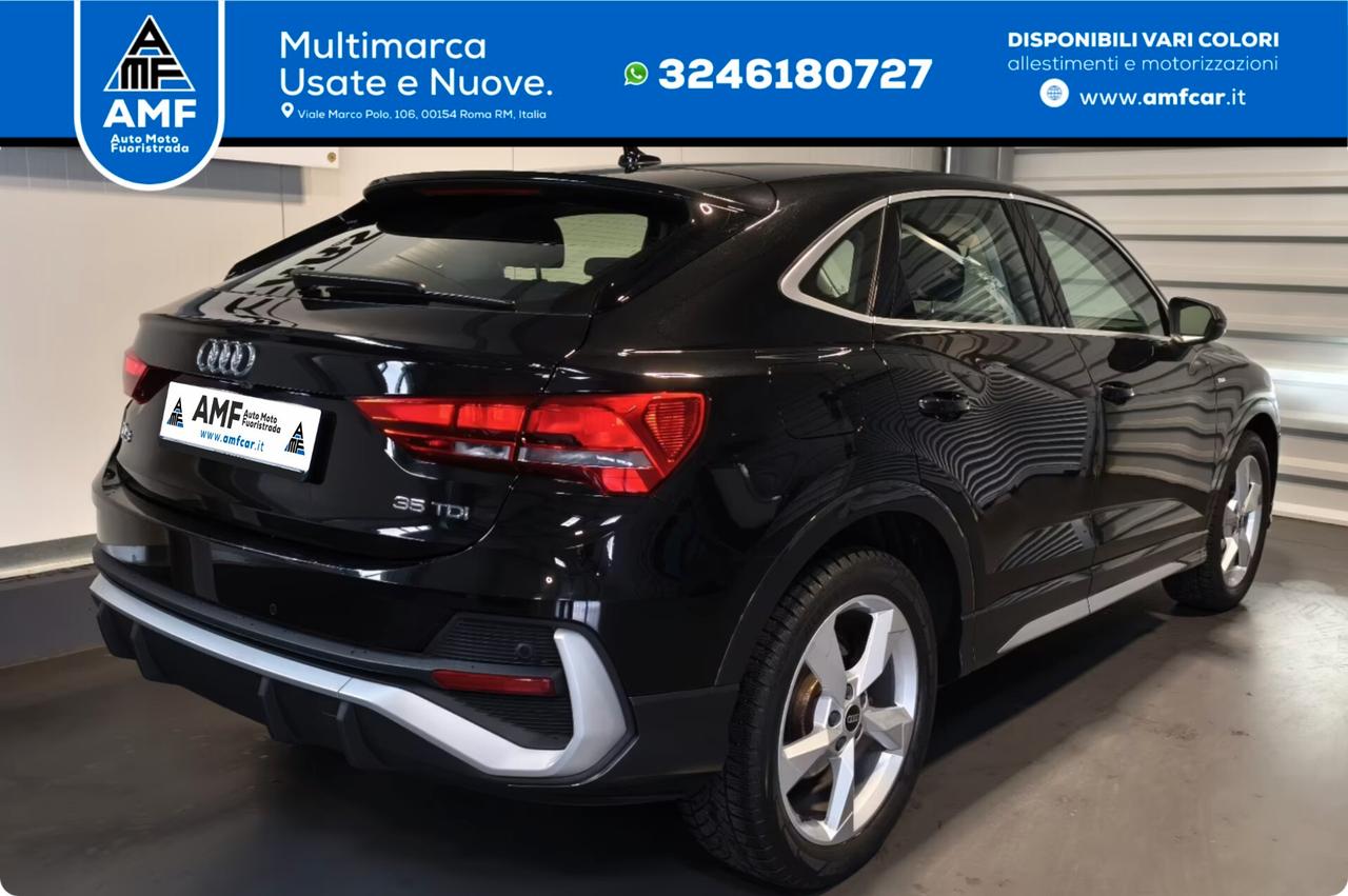 Audi Q3 SPORTBACK 35 TDI S-TRONIC S-LINE SPORT 19"