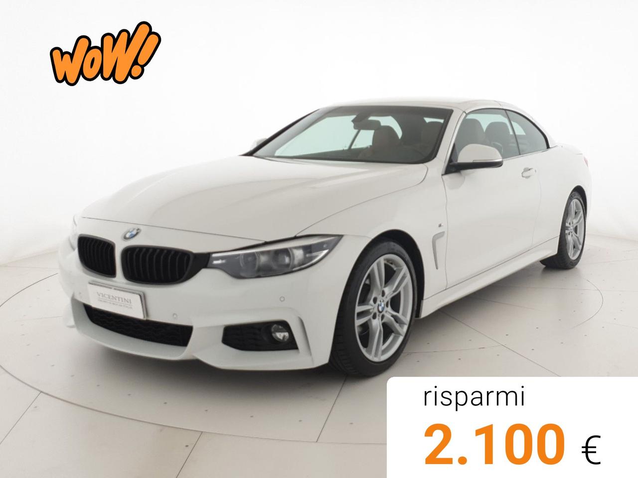 BMW Serie 4 420i cabrio msport auto