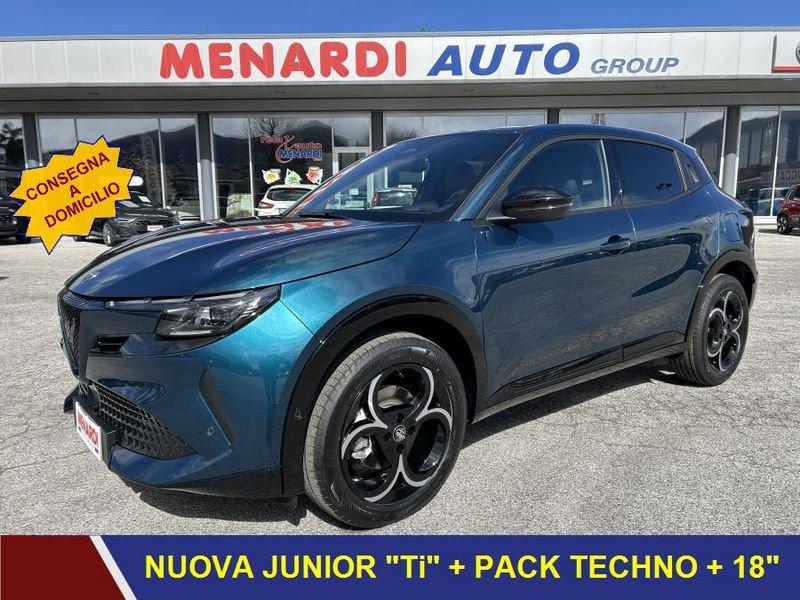 Alfa Romeo Junior 1.2 145 CV Hybrid eDCT6 Ti + PACK TECHNO+18"