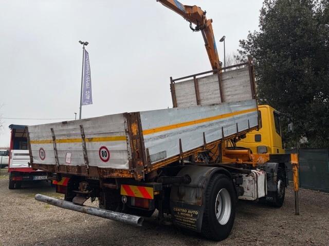Iveco Eurotech 190E24 2 ASSI Ribaltabile e Gru EFFER 9600 Sospensioni Pneumatiche