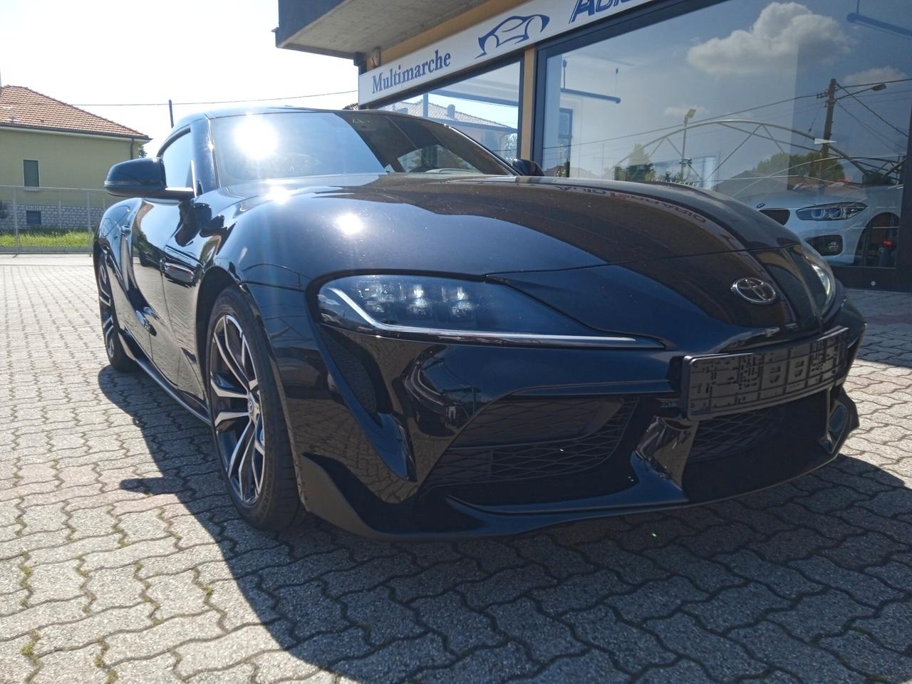 Toyota Supra SPEEDWAY ANDORID AUTO APPLE CAR PLAY CRUISE ADATTIVO 19" RETRO CAMERA SENS PARK PRONTA CONSEGNA