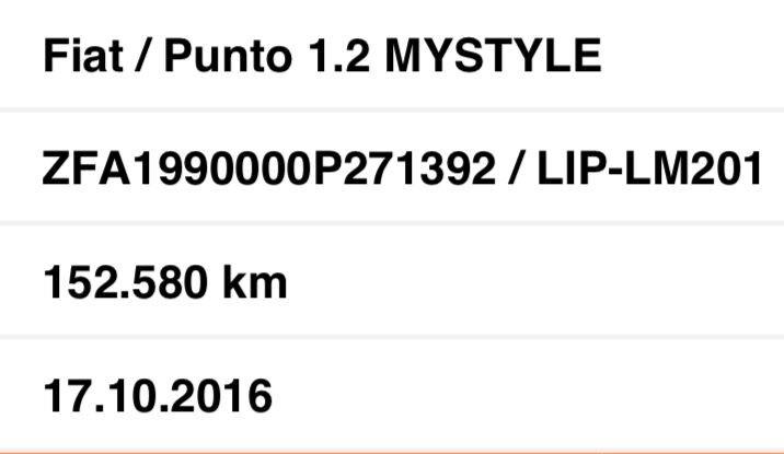 Fiat Punto BENZINA 70cv