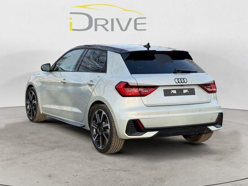 Audi A1 A1 Sportback 30 116cv s-tronic SLINE led multicolor grigio perlato