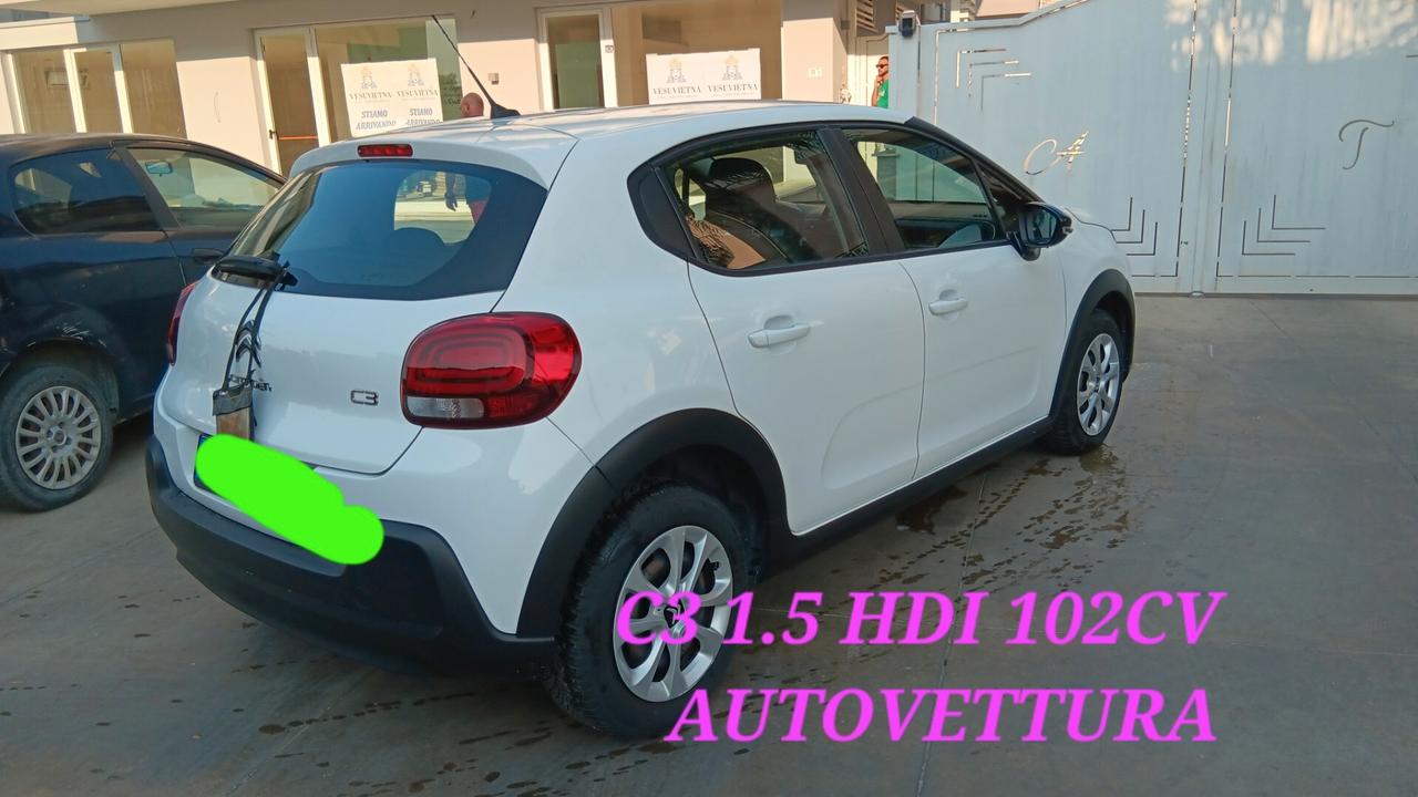 Citroen C3 AUTOVETTURA USATA 2021