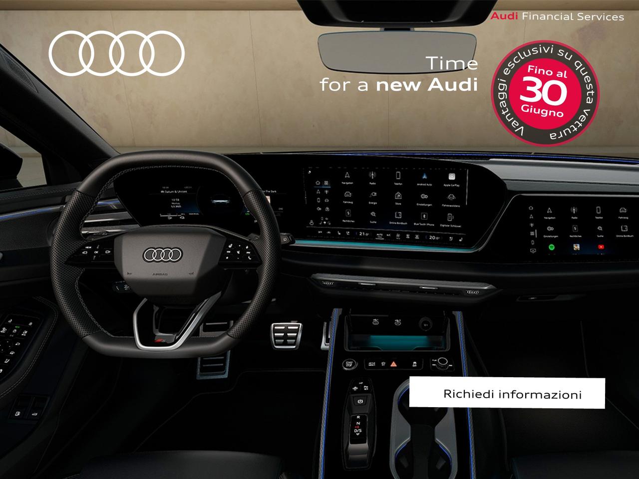 Audi A6 avant 2.0 e-hybrid s line edition quattro 299cv s-tronic