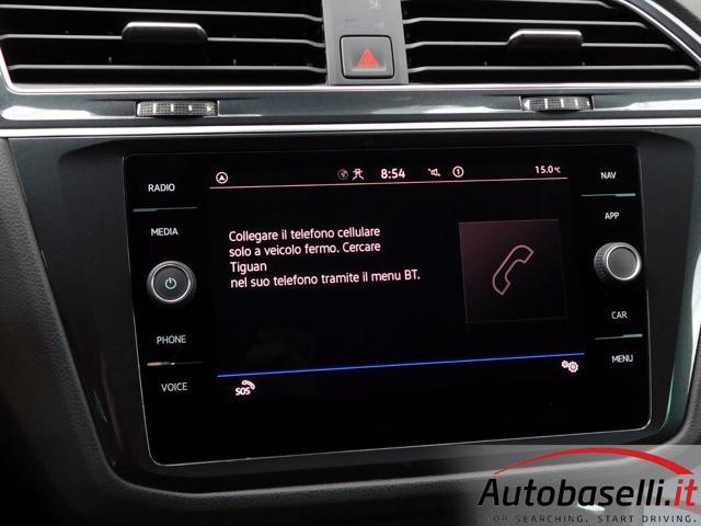 VOLKSWAGEN Tiguan 1.5 TSI ACT BT 130CV LIFE UNICO PROPRIETARIO